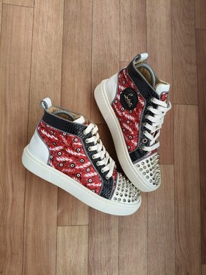 CHRISTIAN LOUBOUTIN MULTICOLOR SPIKES SIZE EU 36 , 6 US , 3 UK | eBay