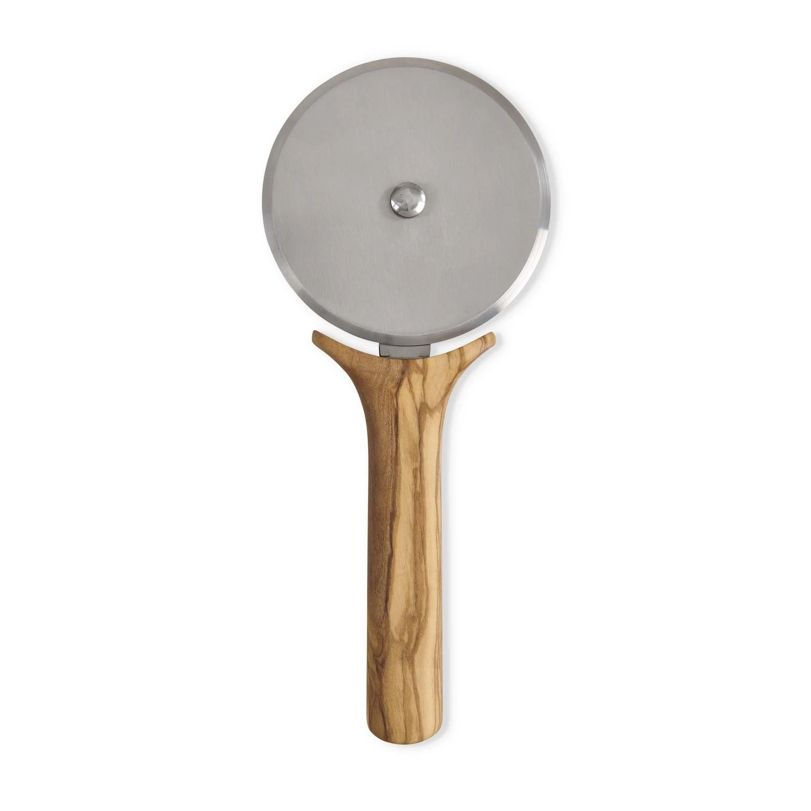 Fantes Italian Olivewood Pizza Wheel, Stainless Steel and Italian Olivewood, ...