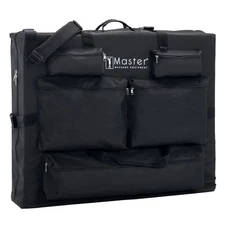 Master Massage Carry Case for Massage Table 25-32" Black 5 Pockets Portable Bag