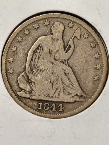 1844-O Seated Liberty Half Dollar — photo from the most recent tracked eBay sale