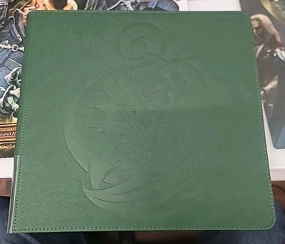 Dragon Shield: Card Codex With Pages Zipster Binder XL - Forest Green