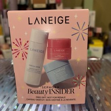Laneige Sephora Beauty Insider 3 Piece Lip Skincare Gift Set - New in Box