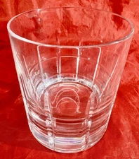 Vintage Waterford Crystal Double Old Fashioned DOF Grid Tumbler Whiskey Glass 4”