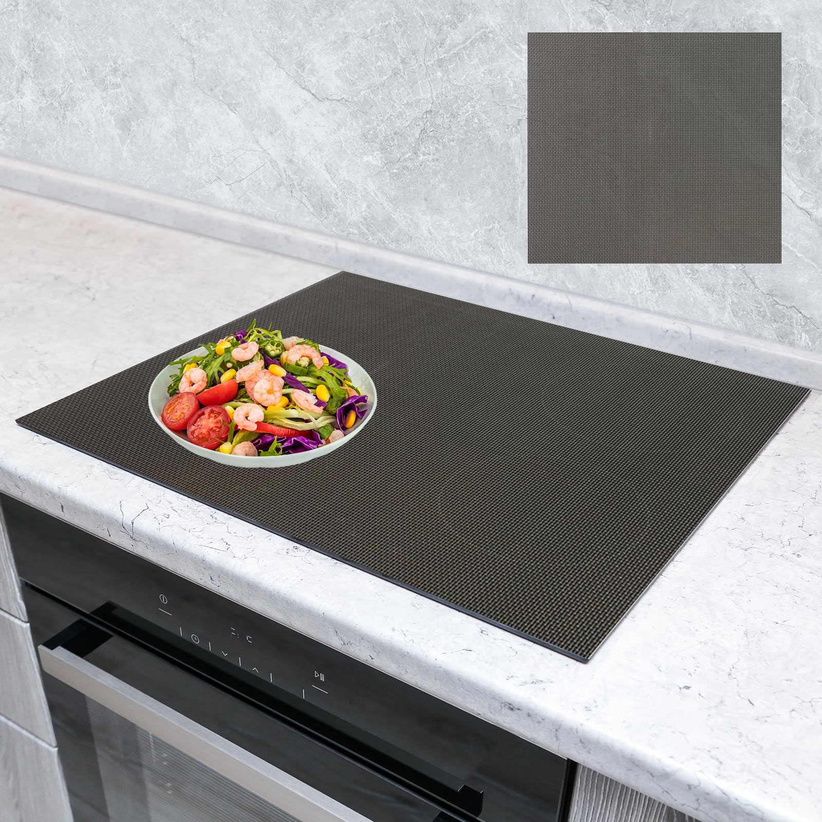 Tappetino Induzione 52x60 Protezione Vetroceramica Antigraffio Pro