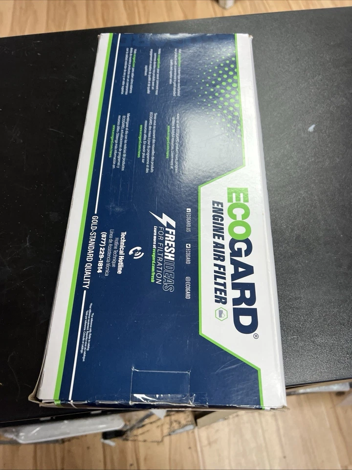 Filtro de aire de motor premium ECOGARD XA5804|Se adapta a Toyota Highlander 2010-06 Foto 2 de 4