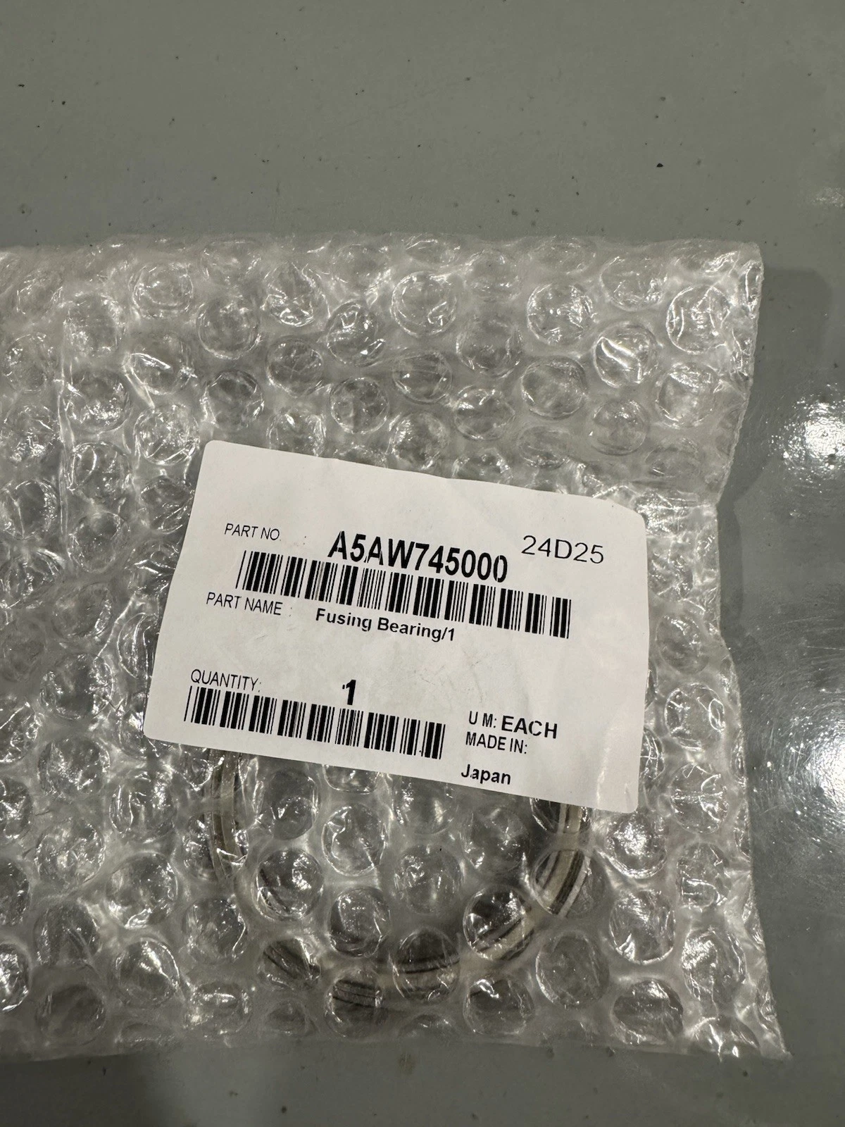 Konica Minolta Fusing Bearing/1 A5AW745000 Brand New 2
