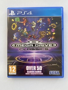 Sega Mega Drive Classics PS4 (PlayStation 4) Videospiel mit Poster