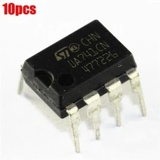10Pcs UA741CN UA741 LM741 St DIP-8 Operational Amplifier New Ic bx