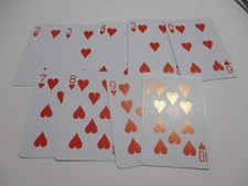 Single Swap Playing Cards LOT (9) HEARTS HAWAII ISLAND HERITAGE HULA GIRL FS