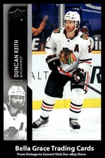 2021-22 Upper Deck Duncan Keith #40 Chicago Blackhawks NHL Hockey