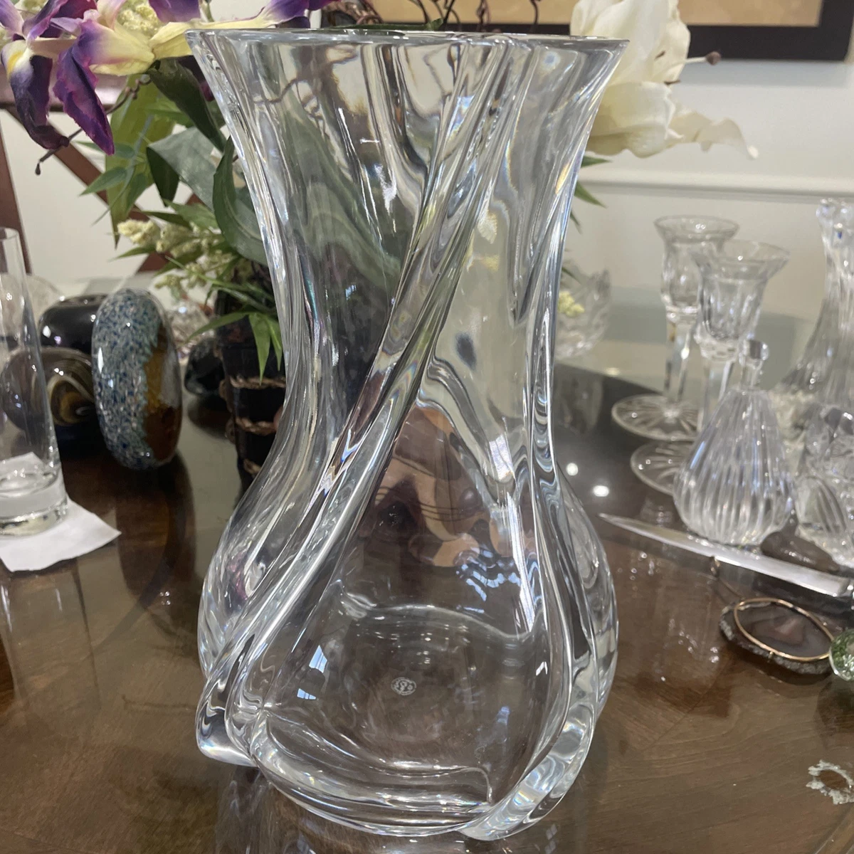 Baccarat Serpentine Vase for sale | eBay