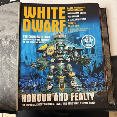 Games Workshop WHITE DWARF Magazines #66-78 2015 Year