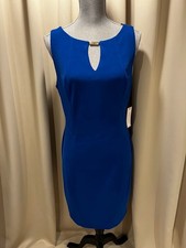 Bisou, Bisou Bright Blue Dress NWT Size 10