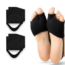 Metatarsal Pads for Women Men 2 Pairs with Gel Inserts,Ball of Foot Pain Rel...