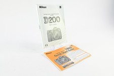 Nikon D200 Manuale Istruzioni Uso Guida #G154