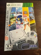 Dreamcast Collection Xbox 360 Manual Only! (No Game!!)