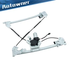 Front Passenger Side Power Window Regulator W/ Motor For Ford F-150 2004-2008