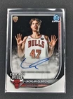 2025-26 Bowman Chrome Basketball BCA-LO LACHLAN OLBRICH RC Autograph Card Auto