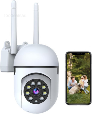 1080P Security Camera Wired, 2.4G/5G WiFi Home 1080P, White (Wall Mount)