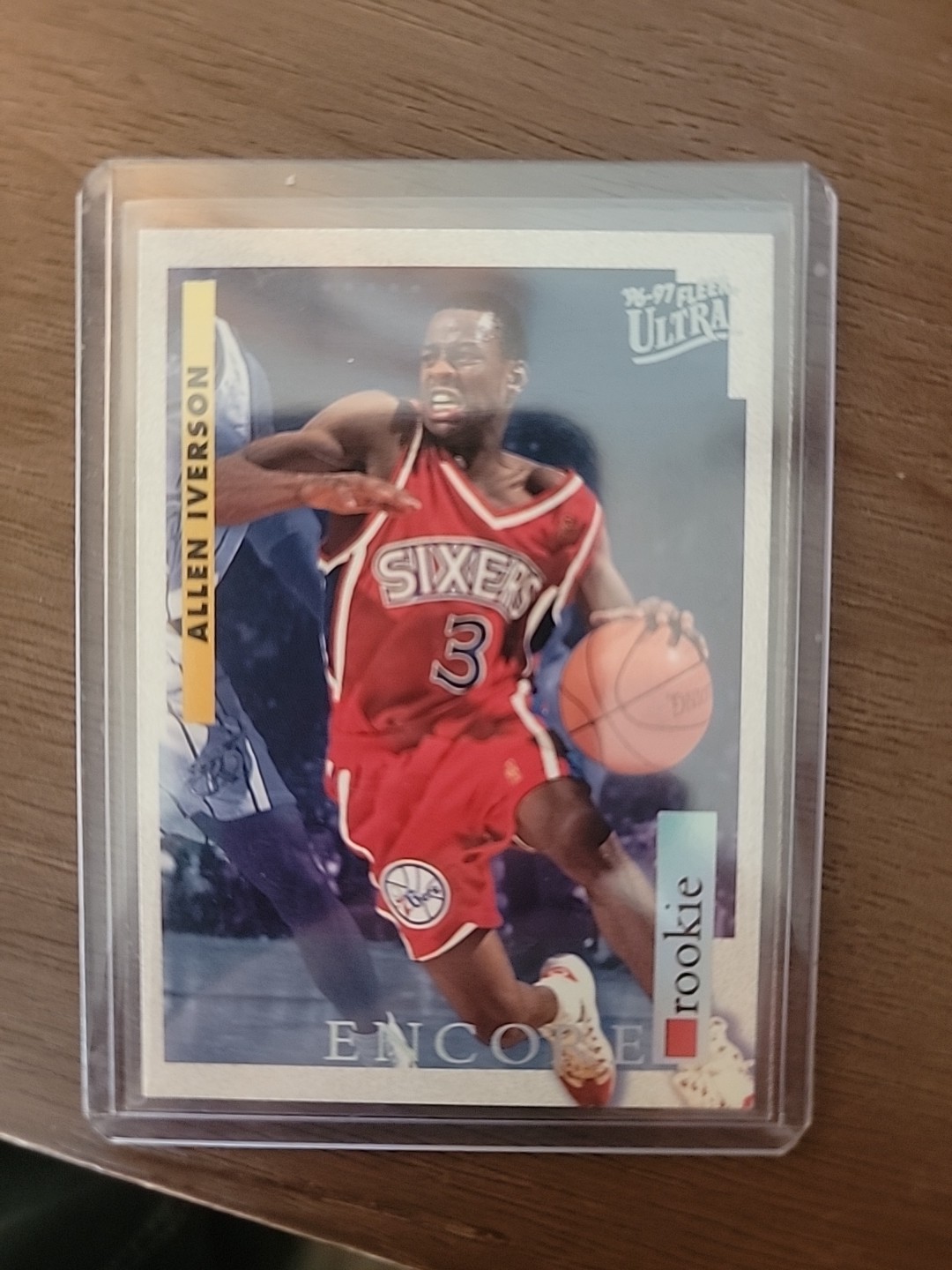 1996-97 Fleer Ultra - Encore Rookies Allen Iverson #270 (RC)