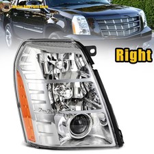 Right Front Chrome HID Xenon Projector Headlight For Cadillac Escalade 2009-2014