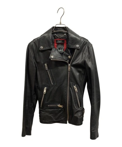 Diesel Lamb Leather Riders Jacket Men's Size XS Black video thumbnail
