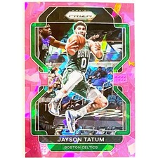 2021-22 Panini Pink Ice Prizm Jayson Tatum 13