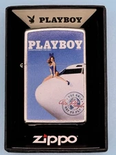 Vintage May 2014 Playboy Magazine Cover Zippo Lighter NEW Rare Pinup
