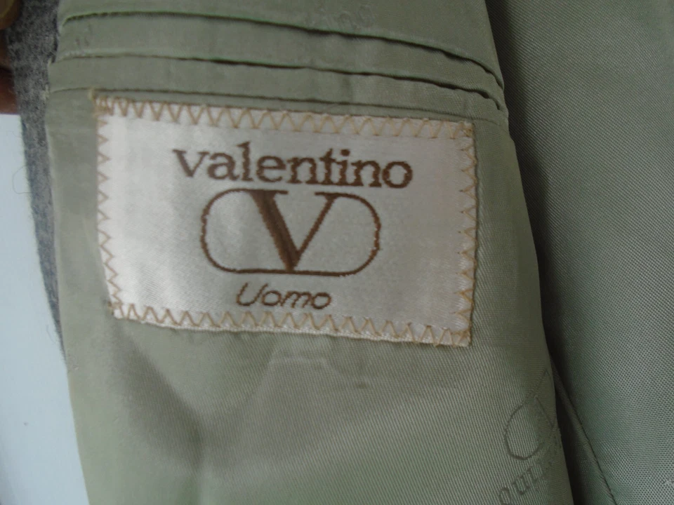 Valentino Uomo para Raphael NY Hombres Grueso Lana Blazer Chaqueta Para Hombre Talla 40? Gris Foto 2 de 4