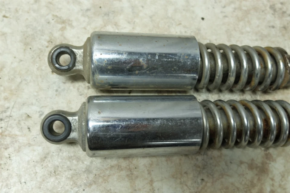 74 Amortiguadores traseros derecho izquierdo honda cb 200 t cb200t Foto 3 de 4