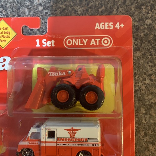 HASBRO Big Fun Target Exclusive Construction Loader Grader Crane Set Sealed #5 - Picture 3 of 10