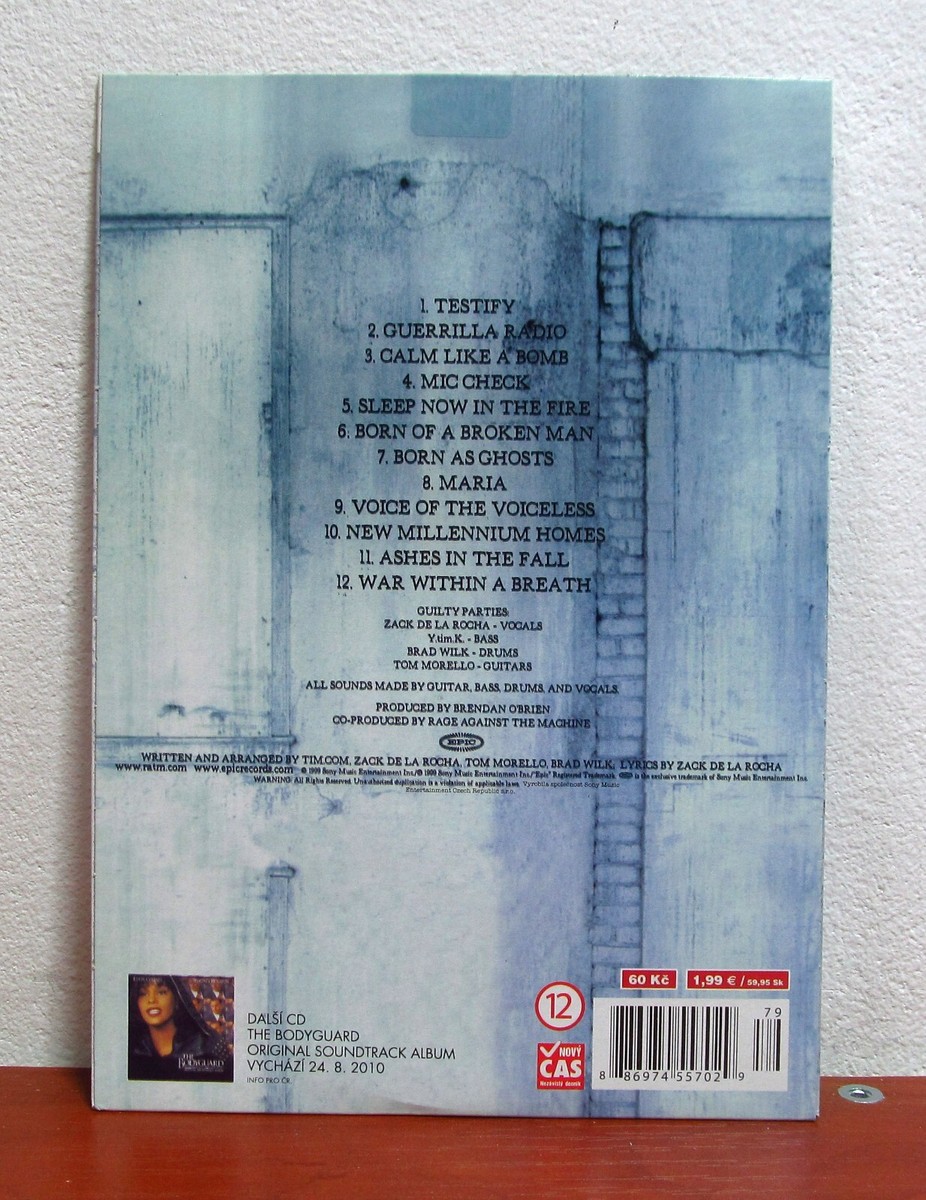 Rage Against The Machine – The Battle Of Los Angeles - CD A5