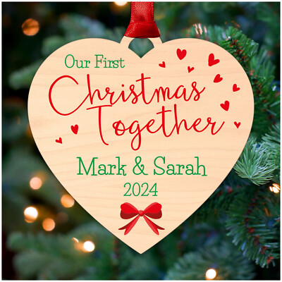 First Christmas Together Couples 1st Xmas PERSONALISED