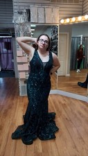 Premier prom dress size 22w teal