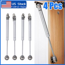 4 PCS Door Hinge Gas Spring Strut Prop Shock Lift Kitchen Cabinet Hydraulic 100N