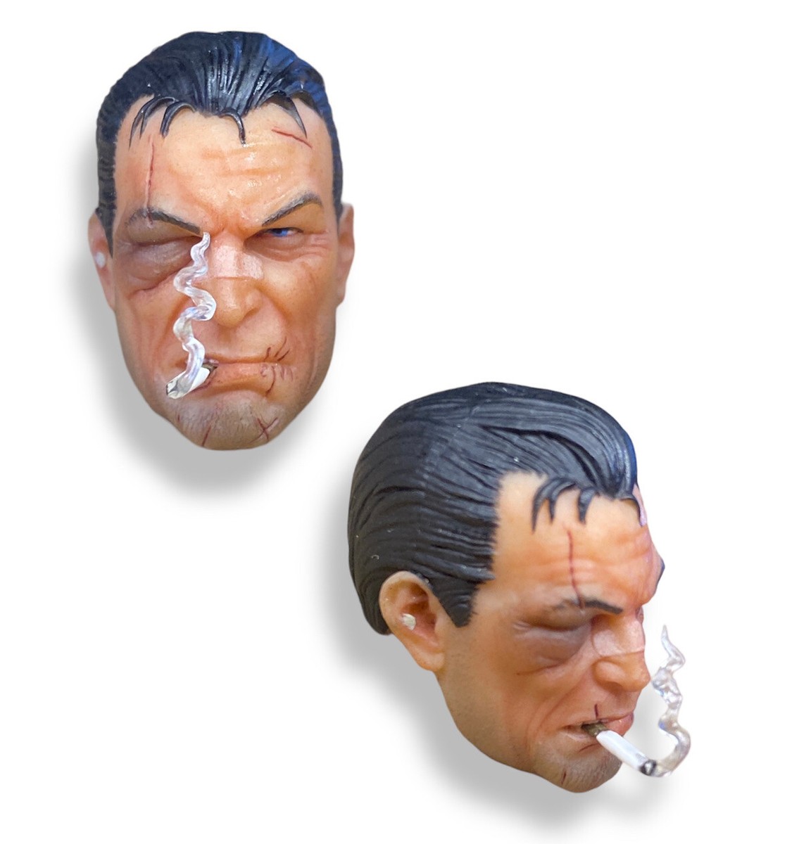 Mezco One:12 Punisher Custom Smoking Head Sculpt 1:12 Scale