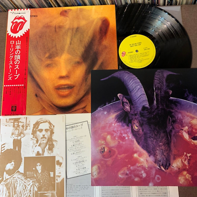 洋楽 Rolling Stones Goats Head Soup Japan LP THE ROLLING STONES Goats Head Soup JAPAN LP RECORD P-10336S w/ OBI