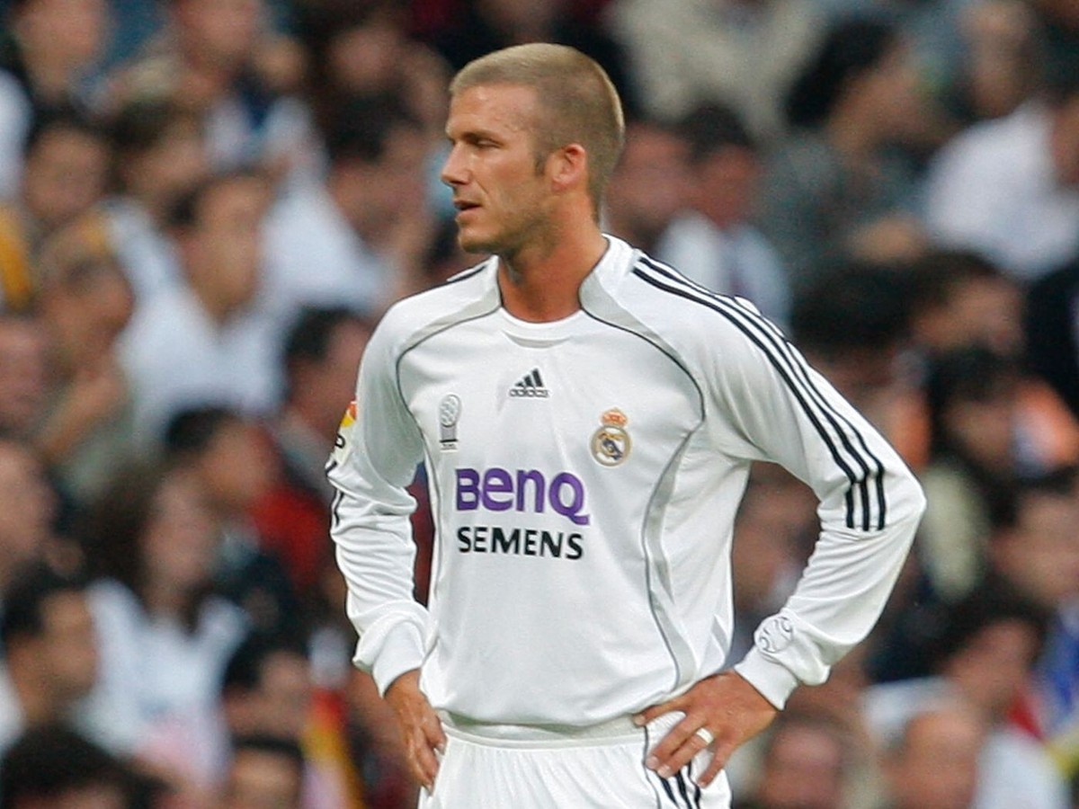 R. Madrid Home 06/07 - UEFA Champion - White - Beckham 23 R. Madrid Home 06/07 - UEFA Champion - White - Beckham 23