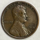 1915-D Lincoln Wheat Cent Very Fine VF Coin #5265