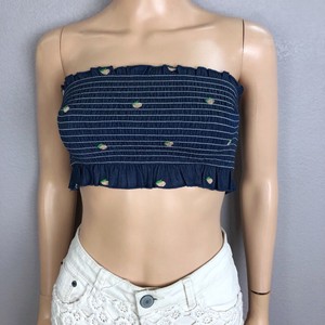 tube top with ruffle bottom