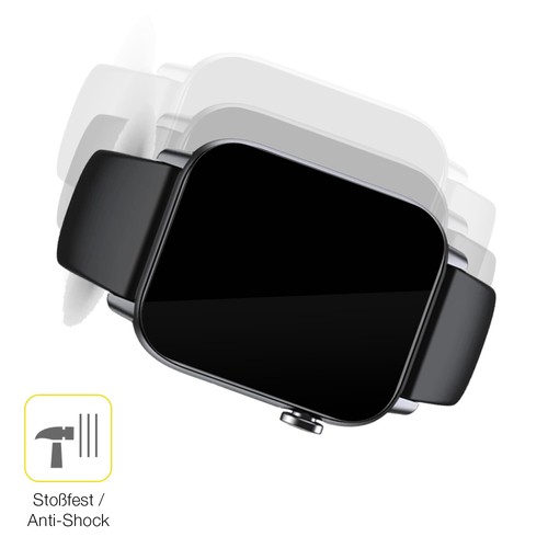 2x Ochraniacz ekranu do Gard Pro Health Smartwatch 2+ Pokrowce na folię ochronną - Zdjęcie 4 z 7