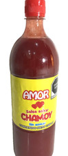 Salsa Amor Chamoy de Salsas Castillo, roja, 33 oz
