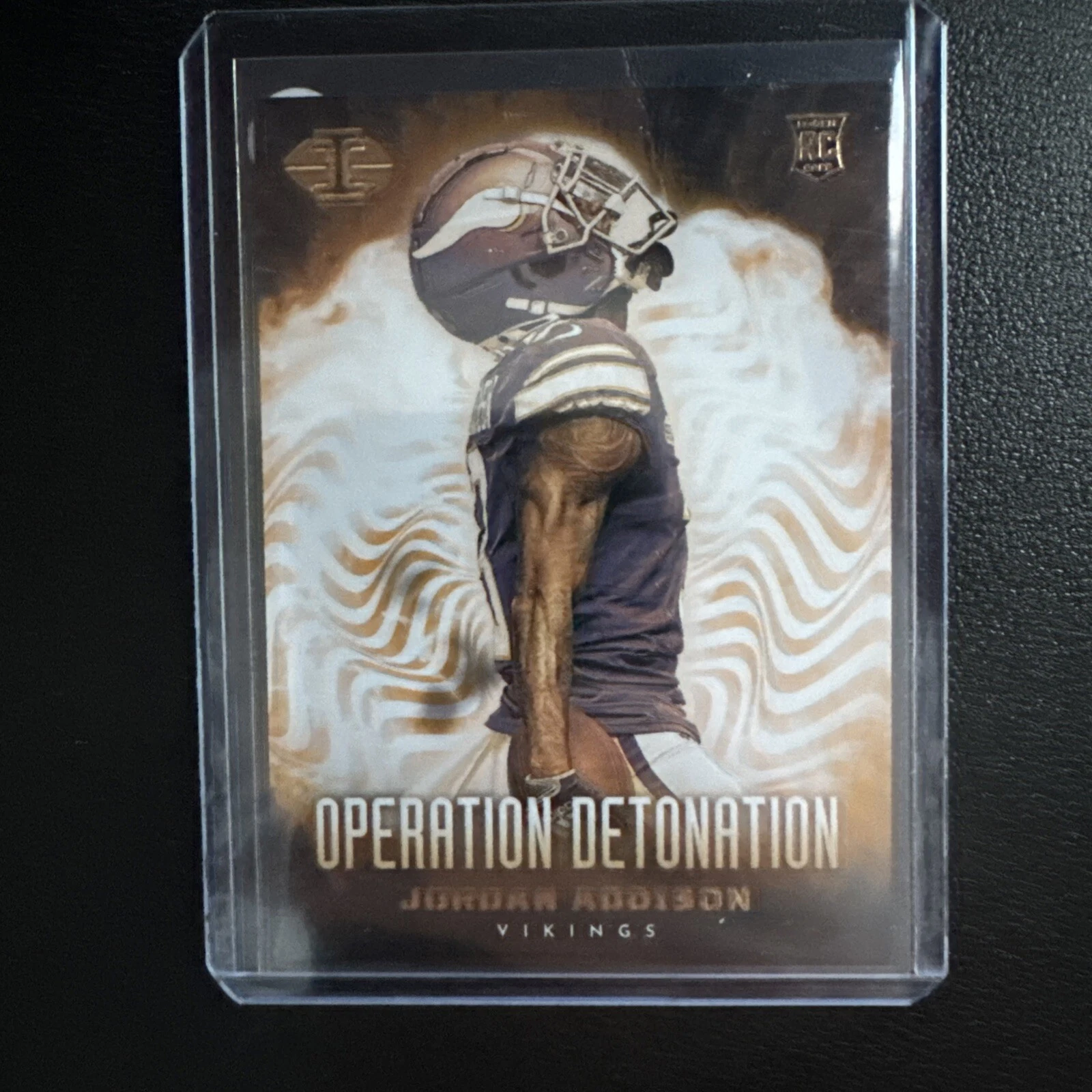 Jordan Addison Panini Illusions Operation Detonation #22 Gold