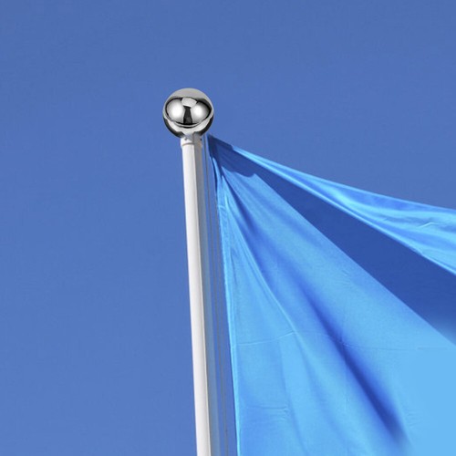Flagpole Finial Decorative Topper Edelstahlkugel -Fahnenmast officiel -Zubehör Endstücke