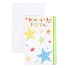 Thank You Greeting Card for Anyone - Especially for You... - Textured Paper; sta