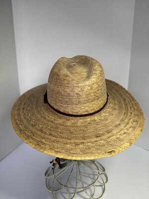 San Diego Hat Company PALM STRAW Floppy Sun Hat LEATHER Boho Bohemian Romantic San Diego Hat Co. Wide-Brim Floppy Sun Hat | Anthropologie main image 2