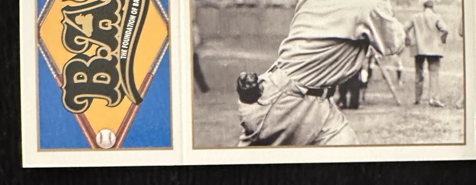 1993 Upper Deck BAT Triple Folder Card #68 ⚾️ HOF Rogers Hornsby ⚾️ Cardinals - Image 4 of 4