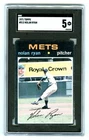 NOLAN RYAN~NEW YORK METS~1971 TOPPS SGC-5 EX GRADED 54-YR OLD BASEBALL CARD #513