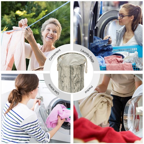 Wasserdichter Korb Für Schmutzige Wäsche Baby Wäschekorb Apartment Essentials - Bild 8 von 12