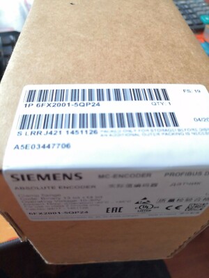 1PC Siemens 6FX2001-5QP24 ENCODER 6FX2 001-5QP24 New In Box Expedited Shipping